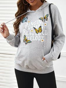 Sudadera con Capucha Informal para Mujer 2025, Color Sólido, Mangas Largas, Sudadera para Chicas y Damas - Product Image 6