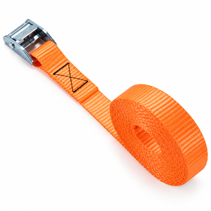 25mm Heavy Duty Polyester Cam Buckle Tie Down Strap 250kg with <b>S</b> <b>Hook</b> for Cargo Transport OEM Supplier - Product Image 6