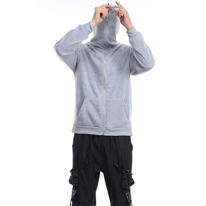 Professionnel Hommes Zipper Hoodies Full Face Zipper Hoodies haute qualité Streetwear Hommes Hoodies Sweats Et Personnalisation - Product Image 1