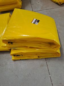 Super Strong HDPE Tarpaulin UV-treated <b>Waterproof</b> Mesh <b>Fabric</b> in Plain Style - Product Image 5