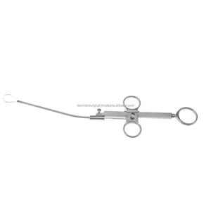 Collets à polypus d'oreille Krause-Voss en acier inoxydable chirurgical argenté de 26 cm Instruments chirurgicaux manuels certifiés CE - Product Image 3