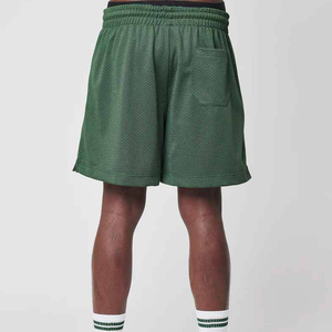 Shorts d'été pour hommes à séchage rapide, respirants, en maille, style streetwear, avec logo personnalisé, coupe ample, en polyester, grandes tailles, pour fitness et basketball - Product Image 4