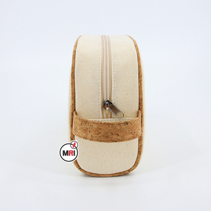 Bolsa de cosméticos personalizada de nuevo estilo, Color sólido, único, de cuero PU, para llevar a mano, gran capacidad, con cremallera, suave, para viaje y maquillaje, neceser - Product Image 4