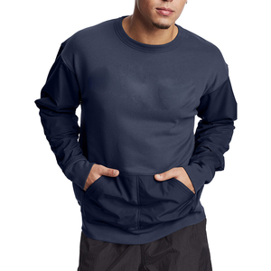 Ropa de calle de gran tamaño para hombre, sudaderas al por mayor con logotipo impreso personalizado, Jersey informal, ropa de manga larga de lana de algodón - Product Image 1