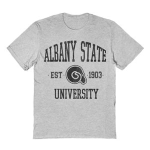 Camiseta de punto transpirable personalizada de la Universidad Estatal de Albany HBCU College Team Apparel Summer Casual Camiseta al por mayor - Product Image 2