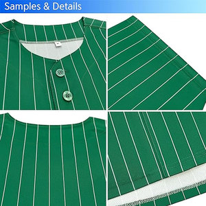 เสื้อเบสบอล OEM สำหรับผู้ใหญ่ |   เสื้อทีมคุณภาพสูง ระบายอากาศได้ดี ป้องกันแบคทีเรีย แห้งเร็ว พร้อมการพิมพ์แบบ Heat-Transfer - Product Image 6