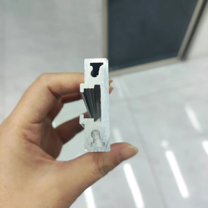 Portes et fenêtres pliantes en aluminium à double vitrage isolées en gros pour les balcons de maisons, <span class=keywords><strong>porte</strong></span> <span class=keywords><strong>coulissante</strong></span> de cuisine de <span class=keywords><strong>style</strong></span> européen - Product Image 3