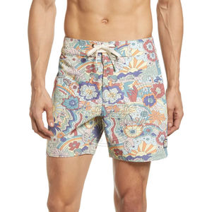 กางเกงว่ายน้ำแฟชั่นสำหรับผู้ชายกางเกงขาสั้นสำหรับว่ายน้ำแบบปรับแต่งได้ - Product Image 4