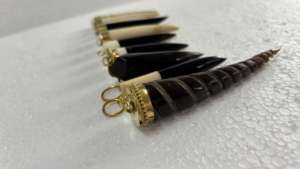 Pendentif Papillon Bouddhiste en Alliage de Zinc Sculpté à la Main, Équitablement Approvisionné, Amulette Sportive pour Fabrication de Bijoux, Colliers DIY, Fournitures en Gros - Product Image 5