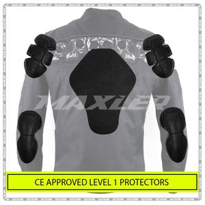 Chaqueta impermeable para moto con rejillas de ventilación, Chaqueta corta aprobada por CE para hombres, chaqueta textil ligera para todas las estaciones - Product Image 4