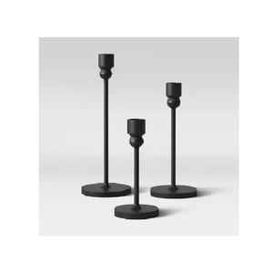 Candelabros metálicos geométricos contemporáneos, perfectos para la decoración moderna del hogar, iluminación ambiental de mesa y exhibición. - Product Image 6