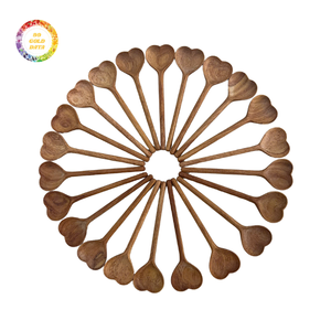 Cuillère en bois de haute qualité, outil de cuisine, design durable, surface polie, adaptée aux marchés de gros et d'exportation - Product Image 6