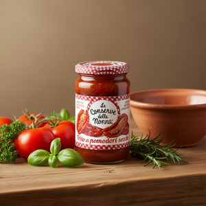 Nonna's Chopped <b>Dried</b> Tomatoes 190g Pack of 6 Traditional Italian Conserve <b>Dried</b> <b>Vegetables</b> - Product Image 3