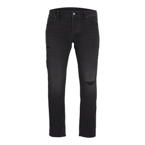 Jeans de Mezclilla para Hombre y Mujer, Personalizables con Logotipo, Estilo Vintage, Sólidos, Transpirables, Bordados, Desgastados, Anchos, Holgados, Casuales, Ajustados - Product Image 1