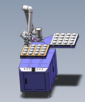 Robot collaboratif 6 axes à automatisation, charge utile 10 kg, boîte de vitesses pour robotique, double pince, IP54, personnalisable OEM