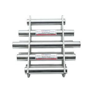 Separador Magnético de Rejilla 4S8702-CS para Líneas de Procesamiento de Plástico – Rejilla de Neodimio de Alta Intensidad para Tolvas y Silos - Product Image 1