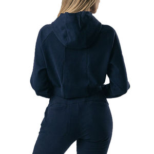 Service OEM, sweat-shirts à capuche pour femme sur mesure, sweat-shirts à manches longues pour femme, sweat-shirts à capuche de jogging, sweat-shirts à capuche respirants, prix bas, décontractés - Product Image 4