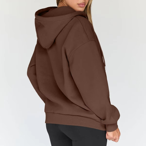 Sudadera con Capucha Personalizada de Alta Calidad, Bordado y Estampado Puff, Cómoda, Oversize, Estilo Urbano para Mujer, 100% Algodón, Resistente al Viento - Product Image 2