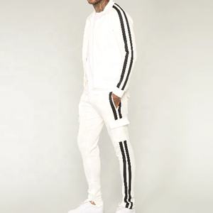 2024 haute qualité hommes mode ensembles nouveau Design respirant grande taille survêtements survêtements Jogging costumes pour automne utilisation - Product Image 4