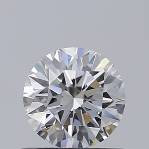 E Color VS2 Clarity 0.50 Carat Diamant blanc rond cultivé en laboratoire Prix de gros Diamant CVD synthétique en vrac pour la fabrication de bijoux - Product Image 1