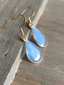 Pendientes de Resina Bordados a Mano, Joyería de Moda de Acero Inoxidable para Mujeres y Niñas, Estilo Clásico para Bodas, Alta Calidad - Product Image 4