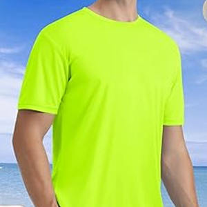 Vente chaude de haute qualité 210 Gsm T-Shirt Pour Les Hommes impression personnalisée 100 coton hommes T-shirt blanc - Product Image 3