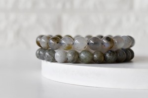 Superb Classic Fashionable Labradorite Natural Healing 8mm Round <b>Beaded</b> <b>Bracelet</b> for Meditation Lovers Jewelry At Wholesale - Product Image 6