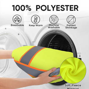 Vêtements de travail d'hiver imperméables et coupe-vent de classe 3 ANSI, personnalisables en plusieurs tailles, avec logo personnalisé - Product Image 4