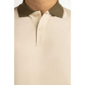 Polo 100% Polyester Brodé Foncé, Coupe Classique, Haute Qualité, Respirant, Infroissable, Motif Uni MN-PSH-WS25-002 - Product Image 4