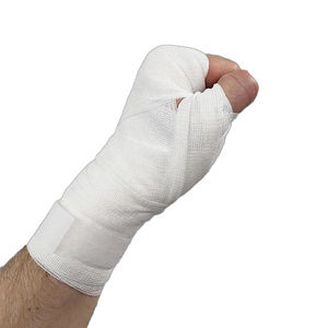 Bandes à main gagnantes professionnelles de bonne qualité Bandes à main élastiques en nylon de couleur différente Bandes à main de boxe personnalisées - Product Image 3