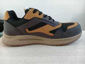 Cuero de microfibra + de malla tela transpirable con suela de goma Imprimir con cordones Casual OEM ODM Zapatos de hombre Servicio personalizado - Product Image 2