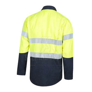 Camisas FR de soldadura para hombre de peso ligero y duradero, camisas FR de soldadura para hombre de precio barato de alta calidad para talla adulta - Product Image 2