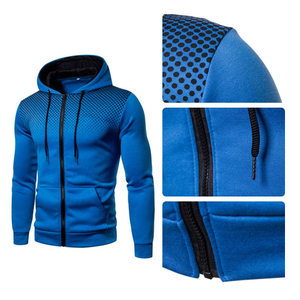 Survêtement de haute qualité personnalisé Gym hommes vêtements de sport survêtement formation Jogging costumes porter pantalon de survêtement zippé et ensemble à capuche - Product Image 6