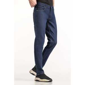 Jeans Rectos Vintage de Cintura Media MN-JNS-WS24-020 en Color Denim Oscuro para Otoño e Invierno - Product Image 2