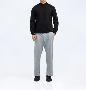 Sweat-shirt unisexe en toile unie de haute qualité, logo personnalisé, streetwear en gros, jogging pour homme, 100% coton - Product Image 1