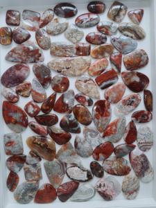 Cabochon de pierres précieuses d'agate de dentelle folle naturelle en vrac Quartz en gros de haute qualité pour l'artisanat et les bijoux - Product Image 3