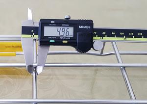 DSK ถาดจัดการสาย304 INOX (ชุดแบ่ง) พร้อมดีไซน์แบบเจาะรูเพื่อลวดตาข่ายของโรงงานเวียดนาม - Product Image 6