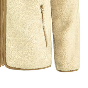 Veste polaire respirante écologique la plus vendue pour hommes, logo personnalisable sur le devant, service OEM, fabriquée au Pakistan, hiver - Product Image 5