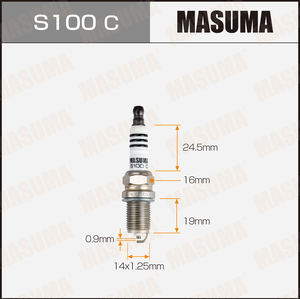 MASUMA busi mesin mobil S100C OE for for untuk mobil Chevrolet Daihatsu untuk honda Civic - Product Image 4
