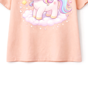 T-shirts pour enfants 100% coton doux à manches courtes respirants décontractés pour garçons et filles 100% légers confortables pour tous les jours - Product Image 4