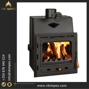 Haute efficacité de chauffage Unique Design moderne foyer à bois Insert haute qualité 4.2 kg/h consommation de carburant utilisation d'hôtel à domicile - Product Image 2
