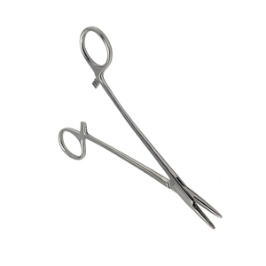 Olsen Hagar manuel anti-acide en acier inoxydable poignée de coussin de luxe 3 positions de mâchoire porte-aiguille chirurgical de classe I certifié CB - Product Image 6