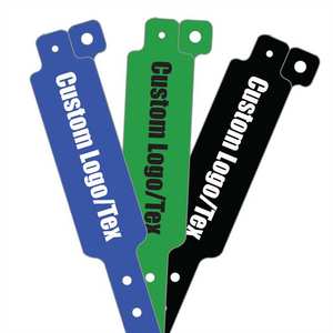 Pulseras de vinilo de cara grande para uso en eventos - Product Image 1