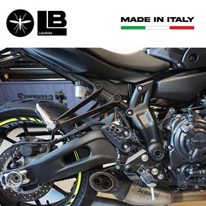 Adesivi 3D per bicicletta Kickstand protettori compatibili con Yamaha MT-07 motocicli 2014-2023 - Product Image 3
