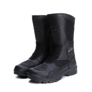 ARCX Cuero perforado Enduro Riding MX Moto <span class=keywords><strong>Botas</strong></span> Zapatos largos para motocicleta Racing Hombres MTB Downhill Boots - Product Image 1