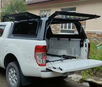 Couvercle de baignoire de camion en aluminium dur pour Ford Ranger personnalisé Land Cruiser Pickup Truck Bed Camper Shell Smart Cap Auvent étanche