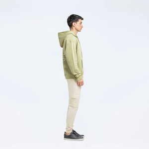 Venta al por mayor 100% algodón hombres pulóver con capucha Super suave polar invierno gimnasio ropa peso pesado diseño térmico bordado Digital - Product Image 5