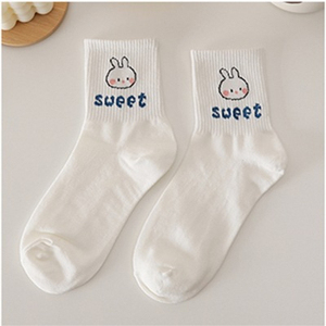 Women's <b>Socks</b> Wholesale Summer Fashion Medium Tube <b>Socks</b> Cotton Lovely <b>Breathable</b> Personality Women's <b>Socks</b> - Product Image 5