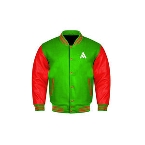 Chaqueta Universitaria de Estilo Urbano para Hombre, Chaqueta Bomber de Béisbol con Parches Personalizados Vintage de Antique Fashion - Product Image 1