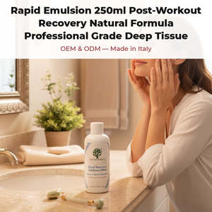 "Professional Grade Body Lotion-250ml Rapid Emulsion for Post-Workout Recovery-Natural Formula-Deep Tissue-RedMoringa-Private - Product Image 2